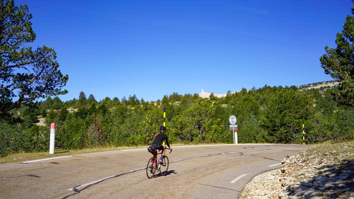 Mont Ventoux in sight