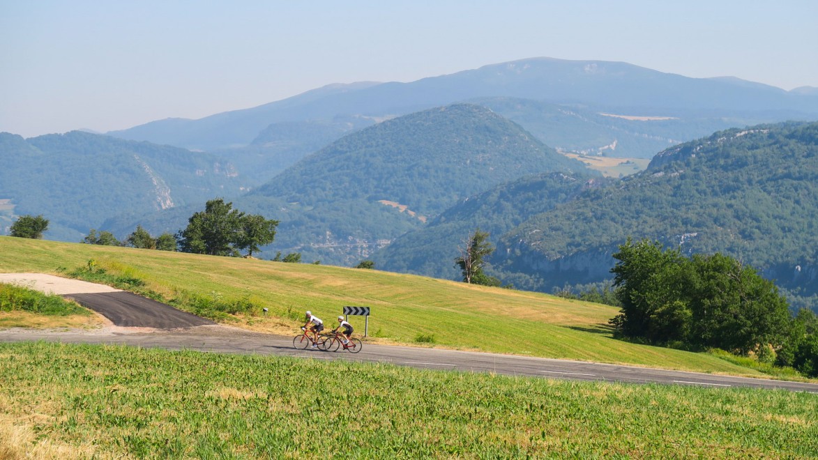 The Spanish Pyrenees offer a variety of landscapes as you cycle through them.